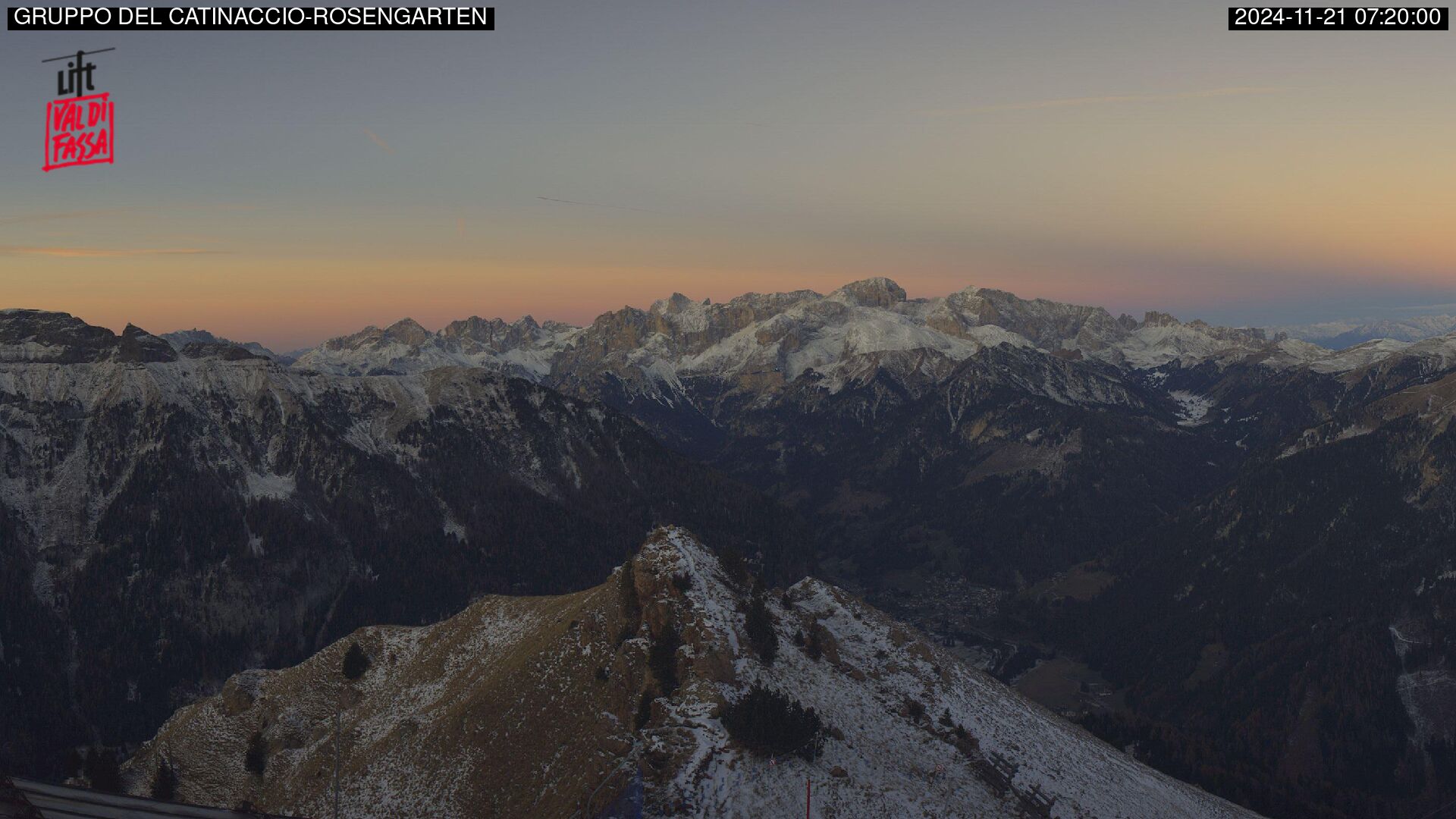 Webcam a Campitello di Fassa - Trentino