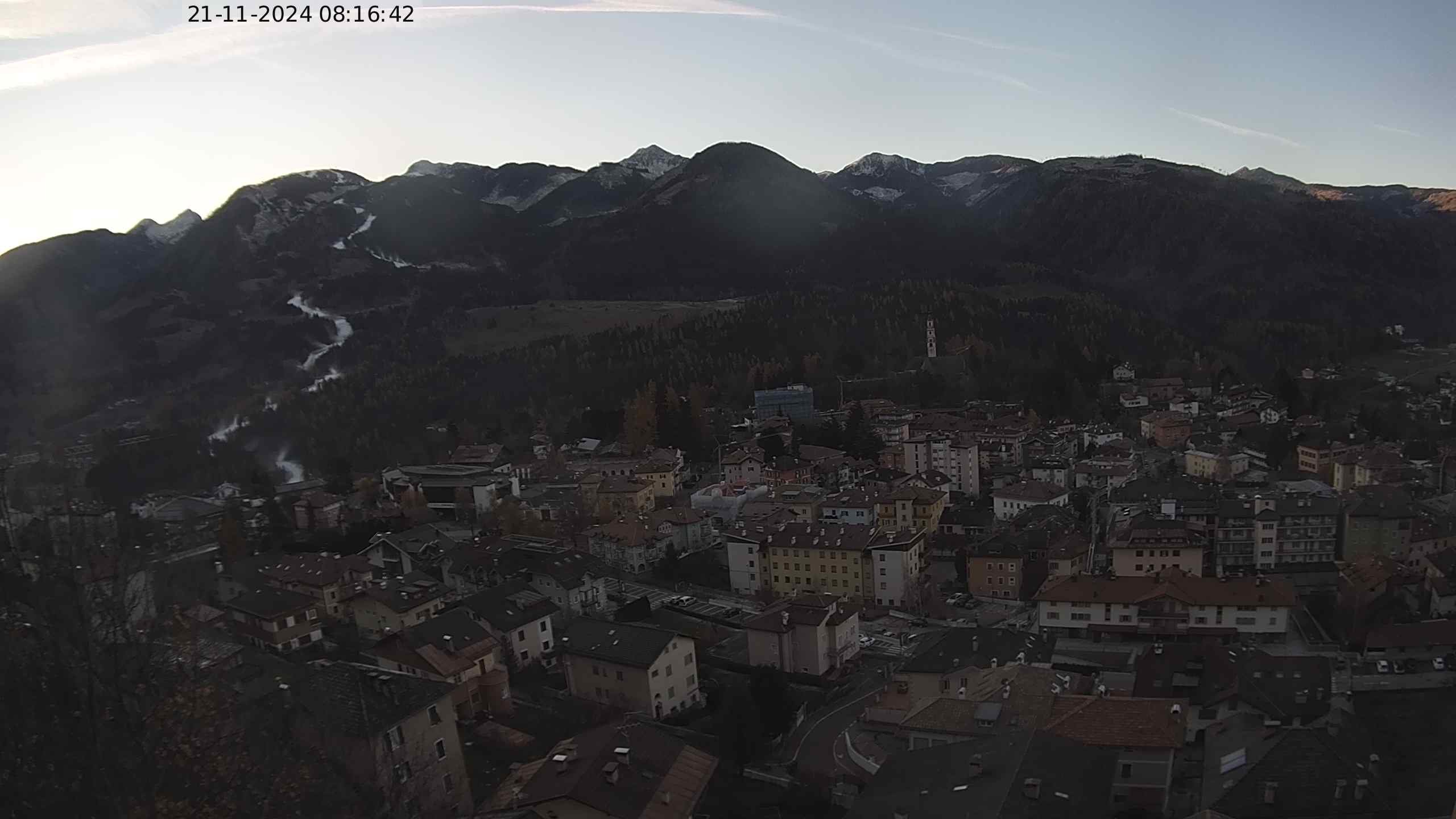 Vista di Cavalese Webcam Pagoda